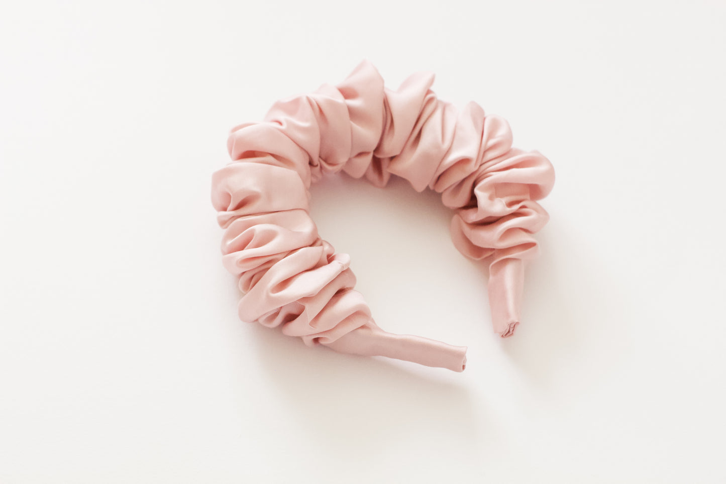 Satin Scrunchie Headband