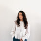 Tie Front Ruffle Top