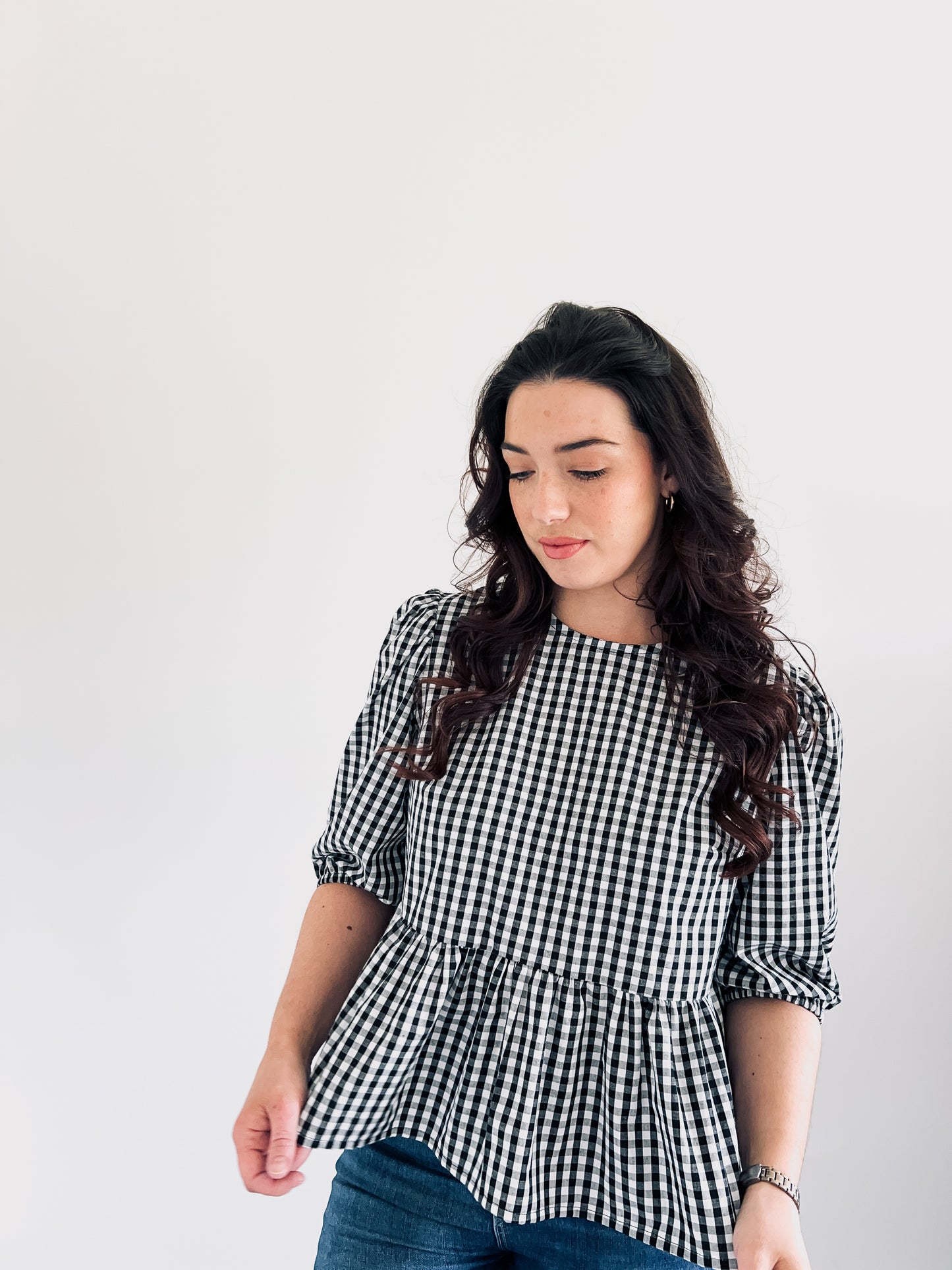 Tie Back Ruffle Top