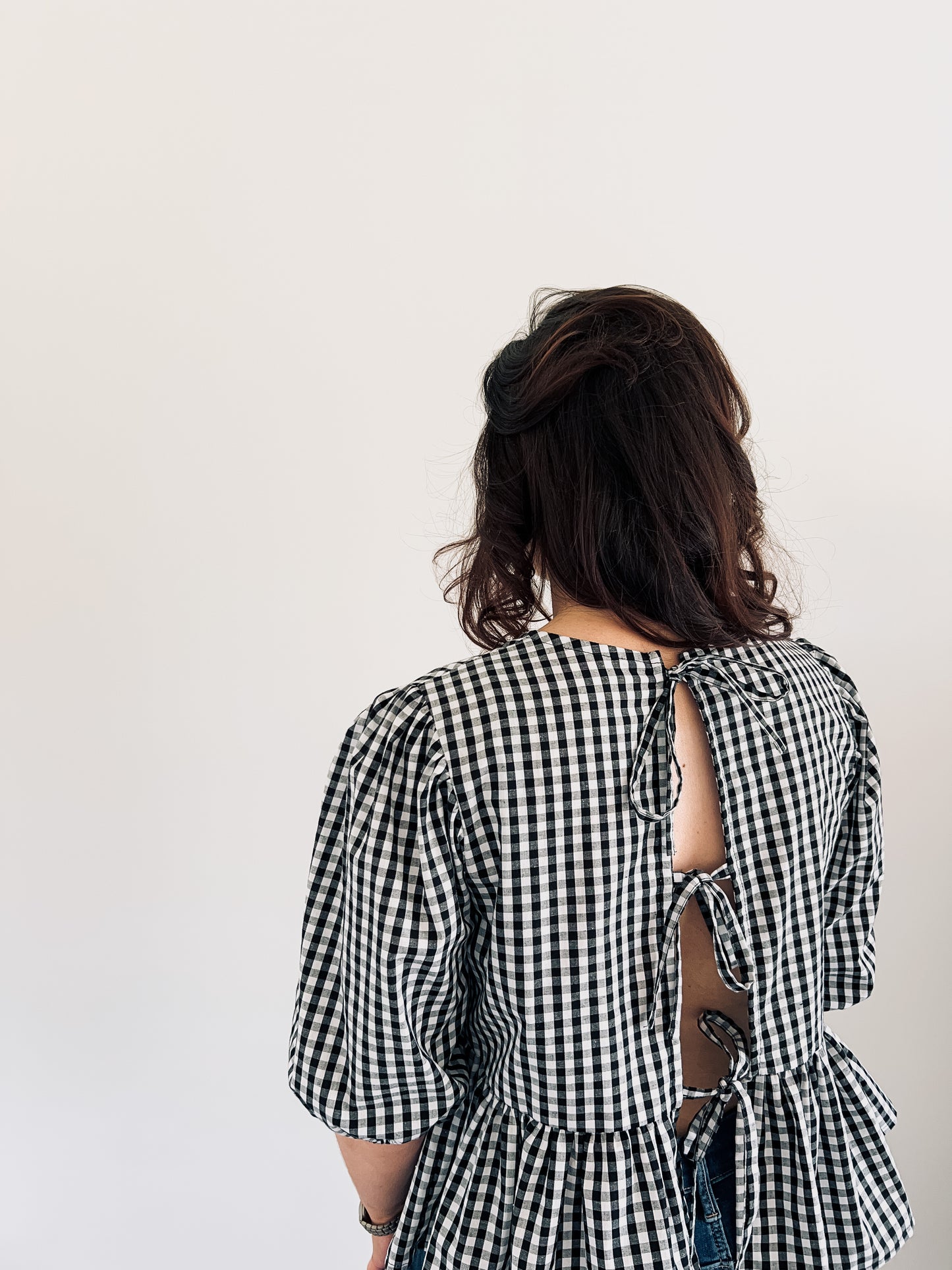 Tie Back Ruffle Top