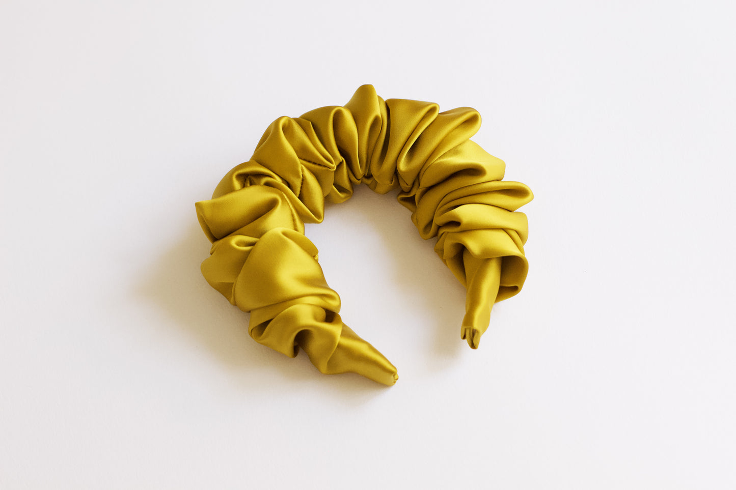 Satin Scrunchie Headband