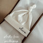 Personalised Jersey Baby Knot Hat