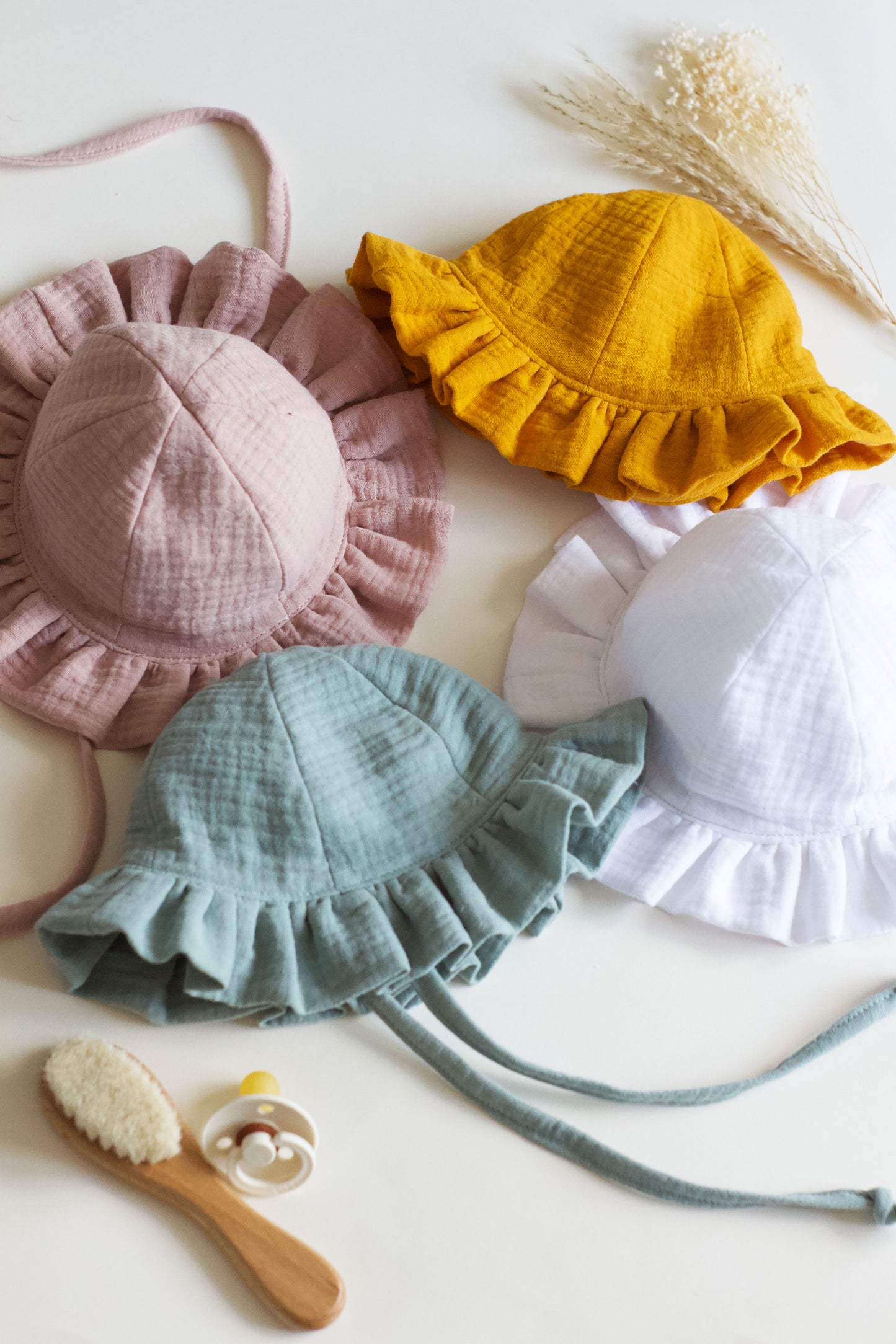 Baby & Toddler Frill Sunhat PDF Sewing Pattern