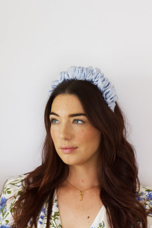 Satin Scrunchie Headband