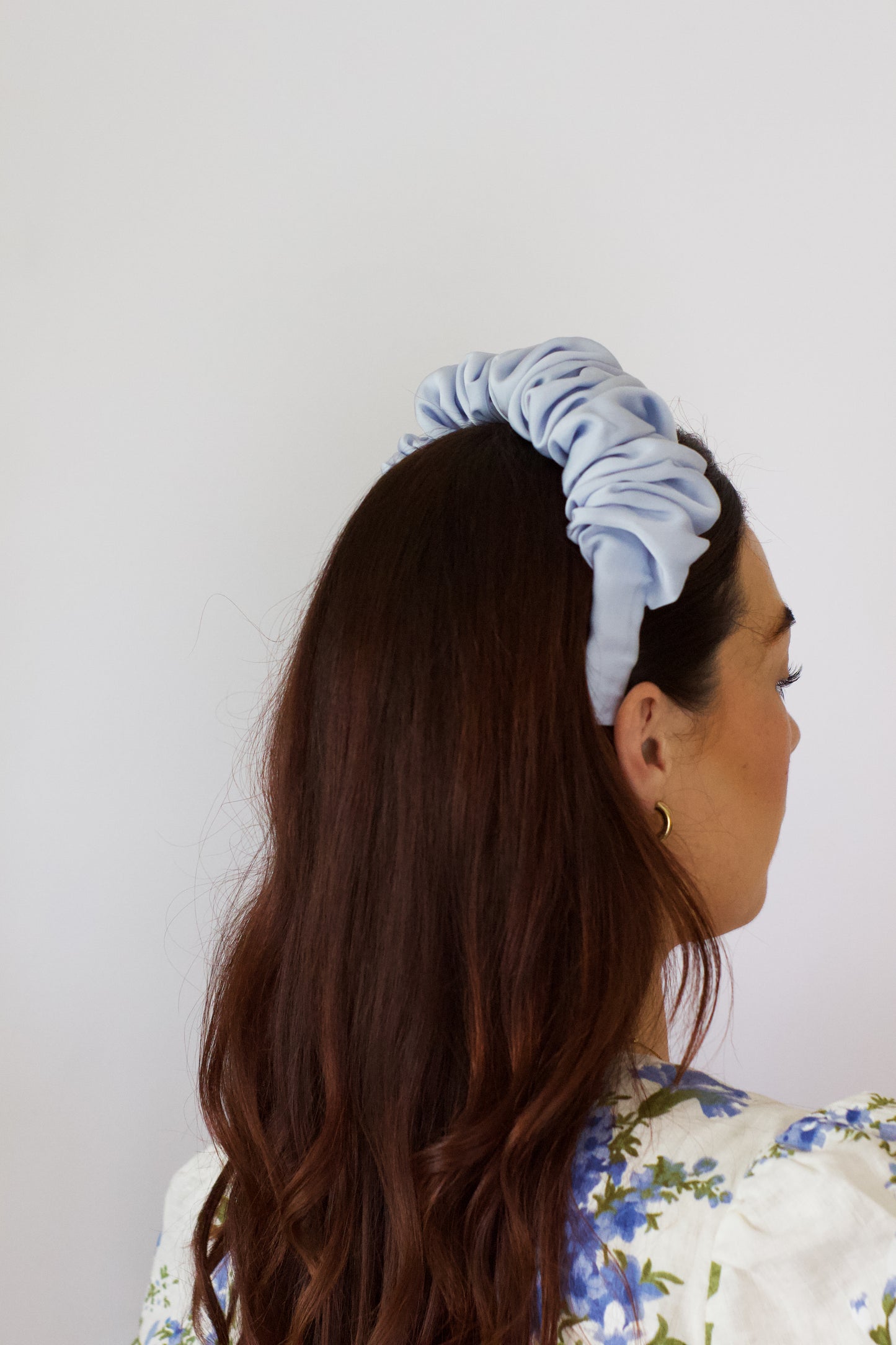 Satin Scrunchie Headband