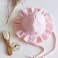 Light Pink Frill Sun Hat