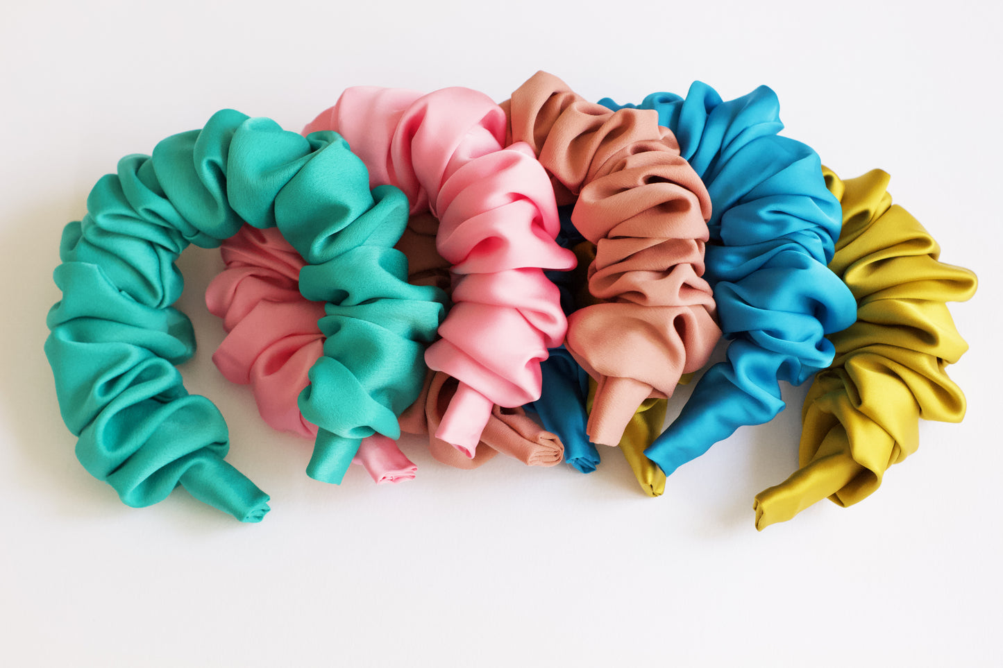 Satin Scrunchie Headband