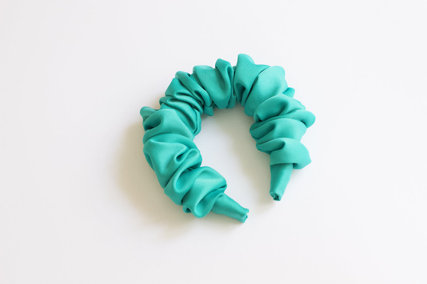 Satin Scrunchie Headband