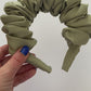 Satin Scrunchie Headband