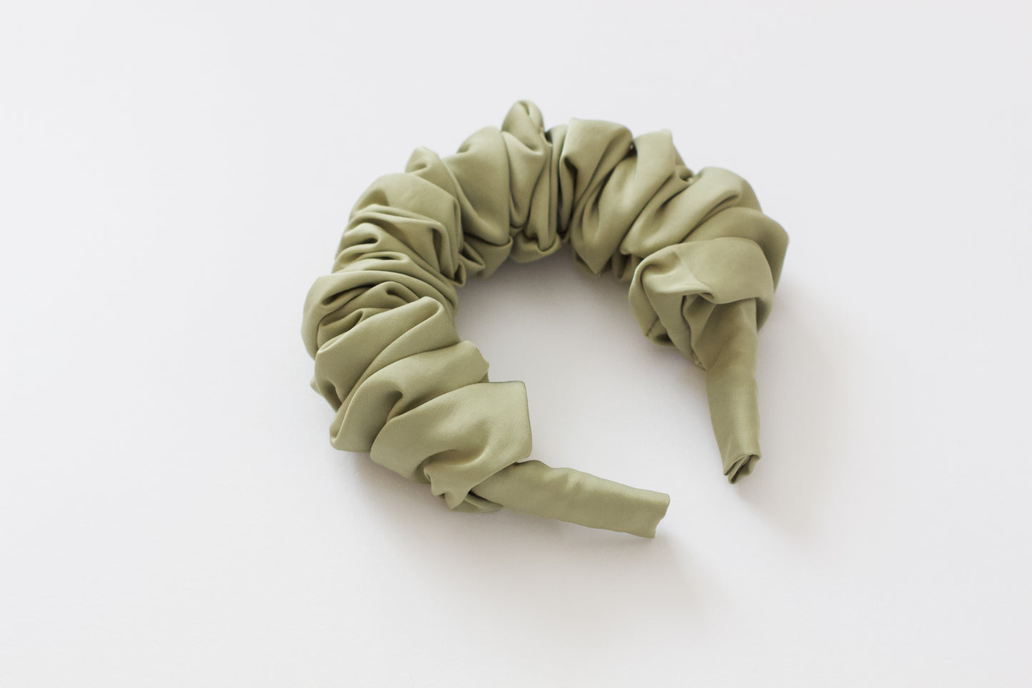 Satin Scrunchie Headband