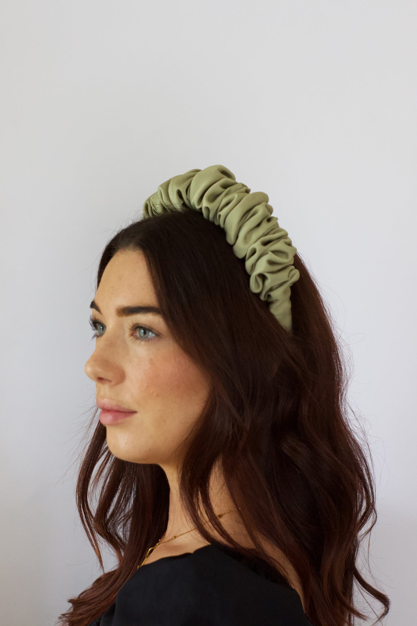 Satin Scrunchie Headband