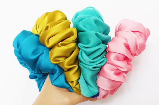 Satin Scrunchie Headband