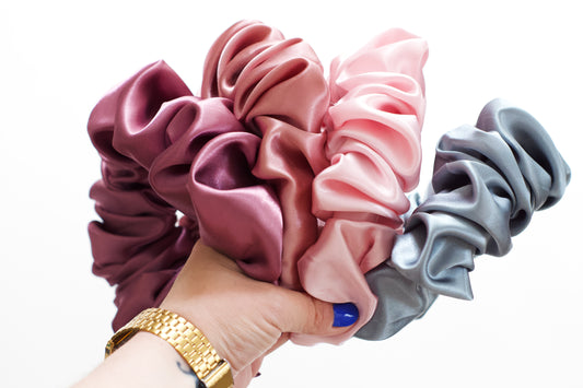 Satin Scrunchie Headband