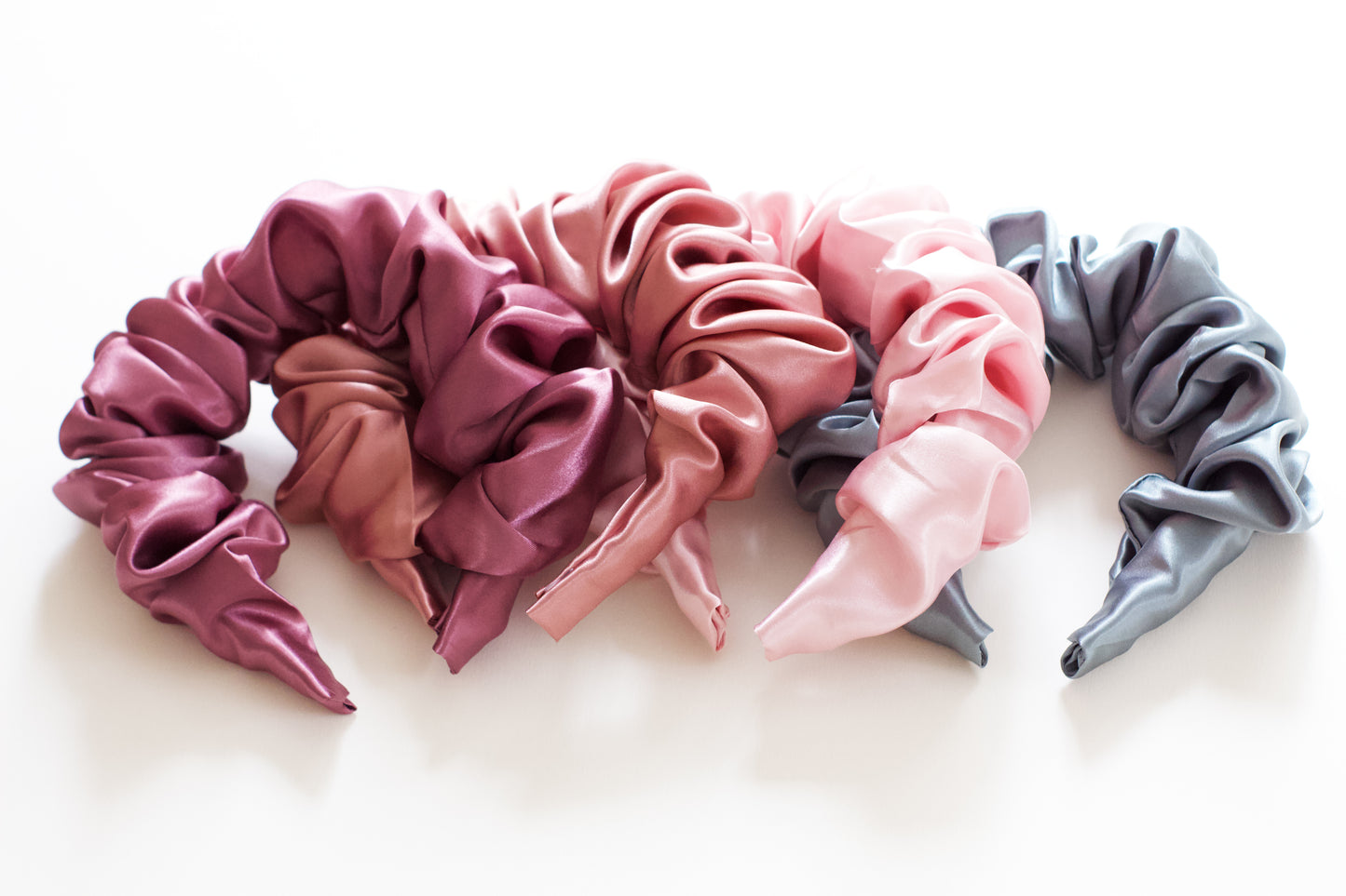 Satin Scrunchie Headband
