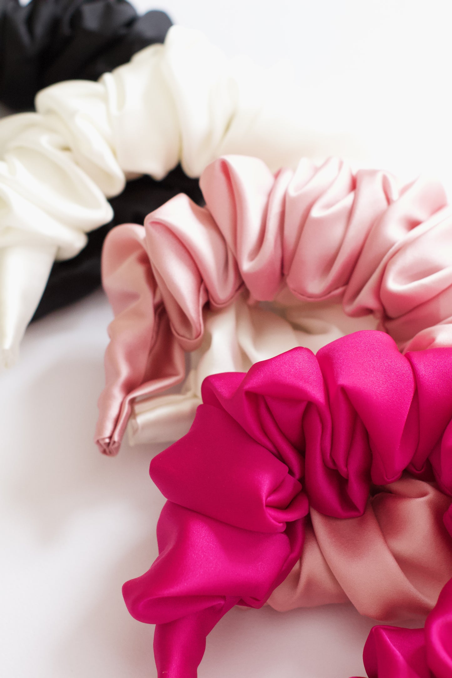 Luxury Silk Scrunchie Headband