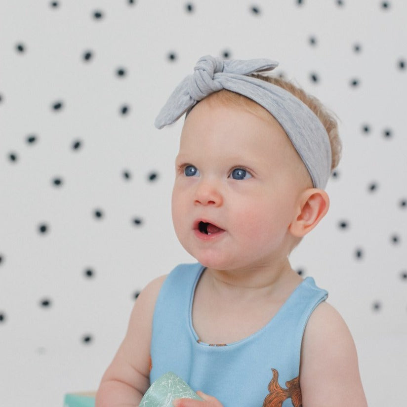 Grey Baby & Toddler Headband