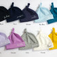 Personalised Jersey Baby Knot Hat