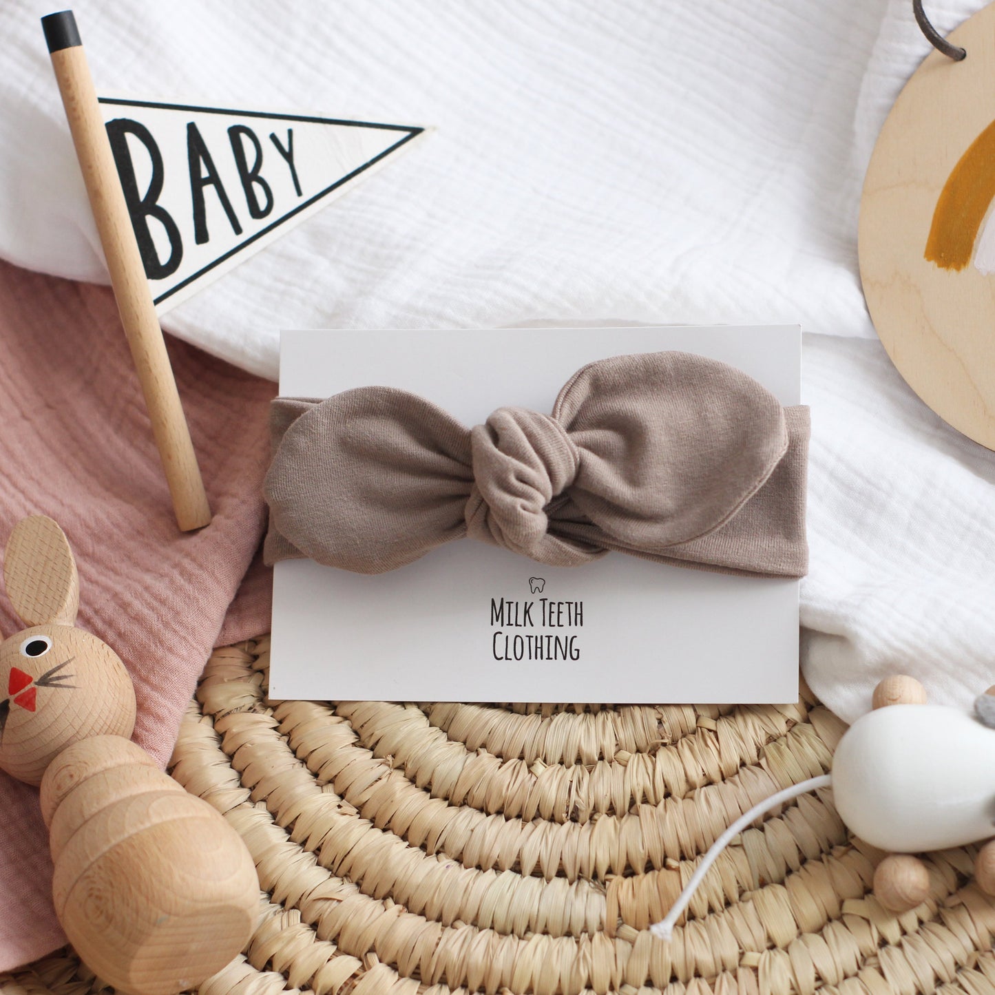 Taupe Baby & Toddler Headband