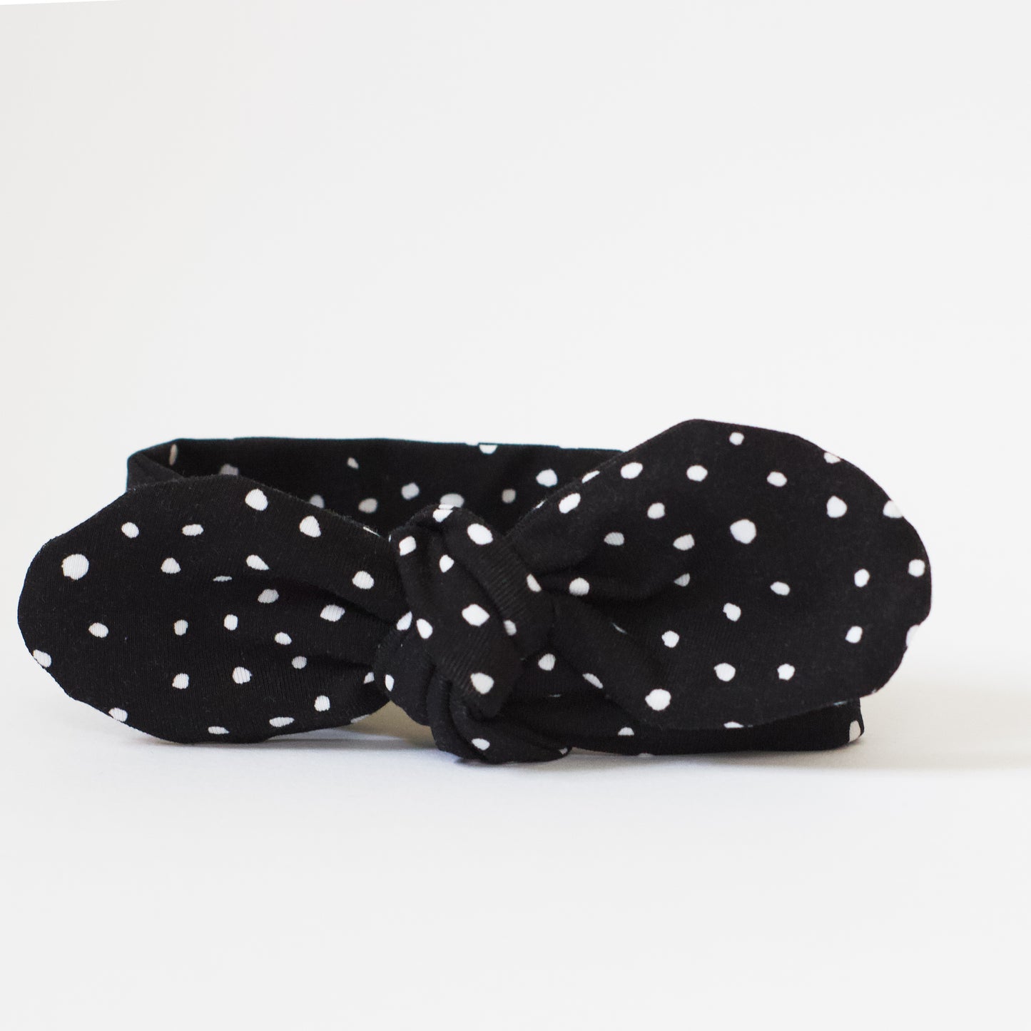 Black Dotty Baby & Toddler Headband