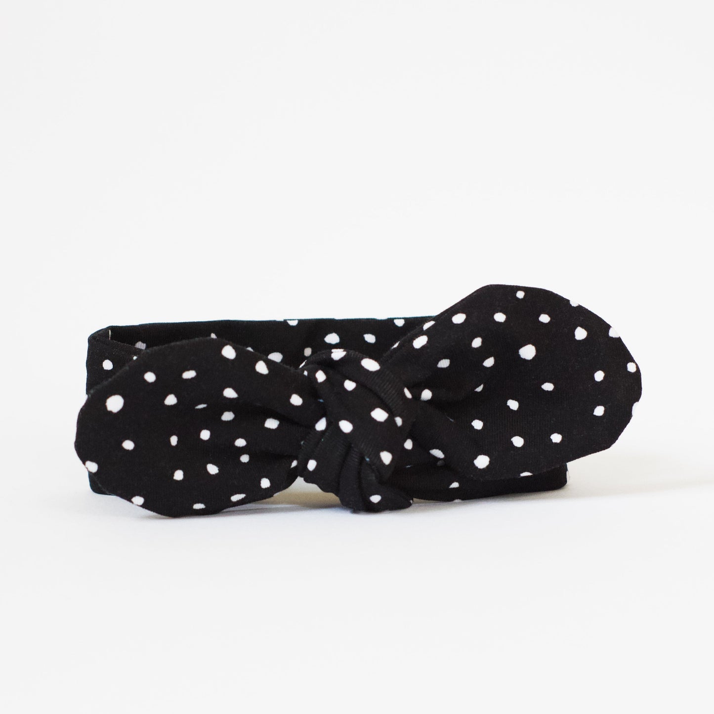 Black Dotty Baby & Toddler Headband
