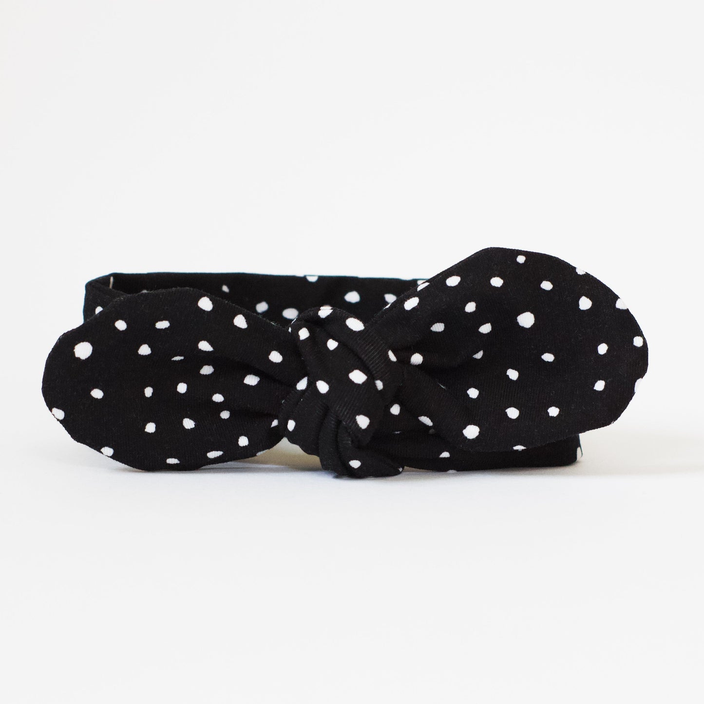 Black Dotty Baby & Toddler Headband