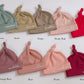Personalised Jersey Baby Knot Hat